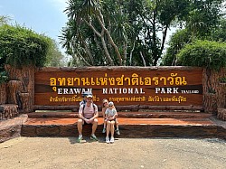 Erawan waterfalls